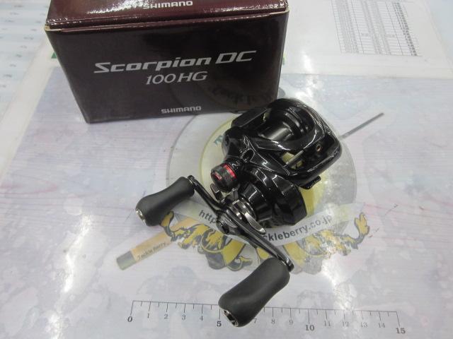 17スコーピオンDC 100HG｜＠ベリーネット 日本最大新品中古釣具WEBショップ