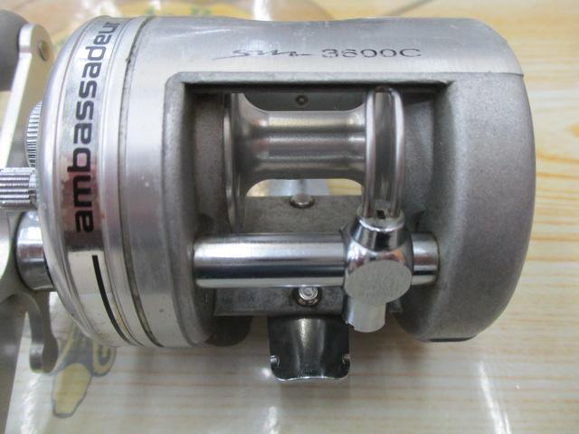 SM3600C シルバー(ambassadeurロゴリムステッカー)