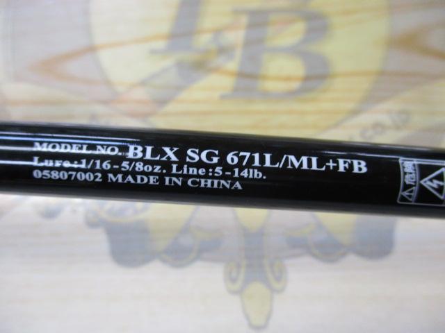 ブラックレーベル BLX SG 671L/ML+FB｜＠ベリーネット 日本最大新品