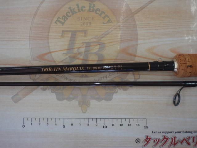 トラウティンマーキスⅡ TMⅡ 802-Ｌ・TMC-802ML 2点セット トラウティンマーキス TM-802ML｜＠ベリーネット 日本最大新品中古釣具