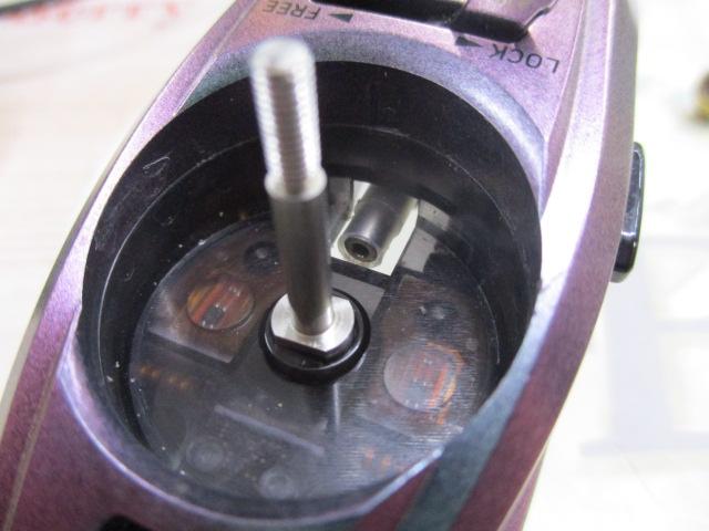 クリスティア ワカサギAIR電動リール マッドピンクムーブ