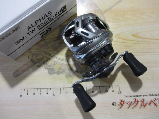 ALPHAS TW 800S-XHL ベイトリール アルファス SV TW 800S-XHL｜＠ベリーネット 日本最大新品中古釣具WEB