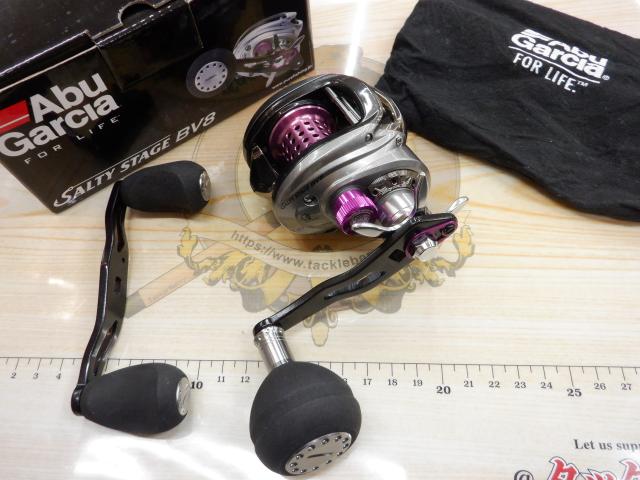 Abu Garcia SALTY STAGE BV8-L 中古(AK) ソルティーステージ BV8｜＠ベリーネット 日本最大新品中古釣具WEBショップ