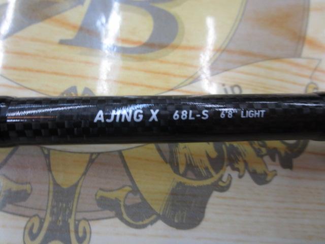 アジングX 68L-S｜＠ベリーネット 日本最大新品中古釣具WEBショップ