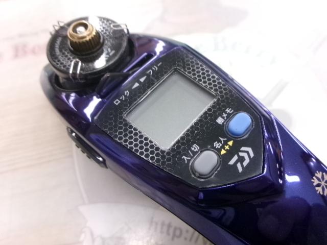 クリスティア ワカサギCRTR+電動リール メタルパープル