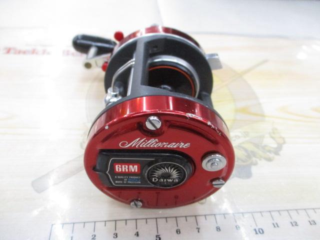 オールド ダイワ　ミリオネア　６ＲＭ Millionaire Daiwa ダイワ 機能好調 美品 レッド ミリオネア6RM ミリオネア リール