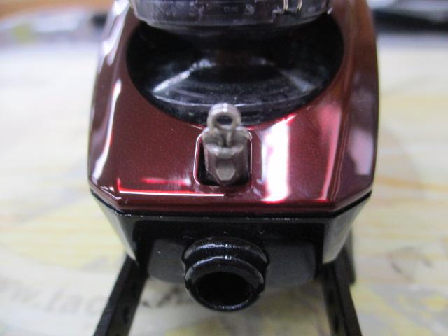 クリスティア ワカサギCRTR+電動リール メタルダークレッド