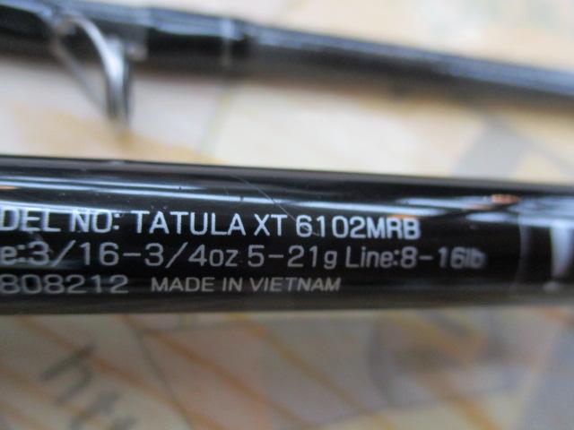 タトゥーラXT 6102MRB｜＠ベリーネット 日本最大新品中古釣具WEBショップ