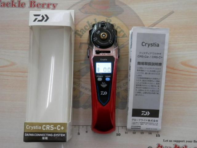 クリスティア ワカサギCRS-C+電動リール メタルガンメタ/レッドグラデーション
