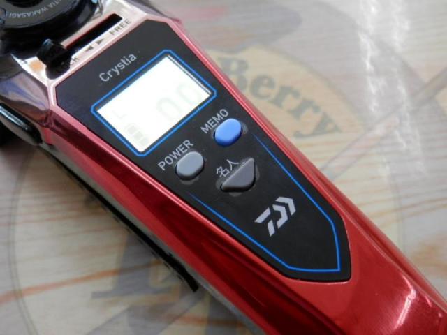 クリスティア ワカサギCRS-C+電動リール メタルガンメタ/レッドグラデーション