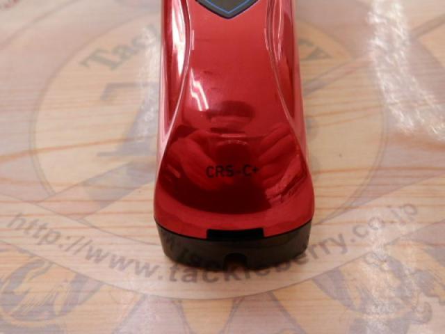 クリスティア ワカサギCRS-C+電動リール メタルガンメタ/レッドグラデーション