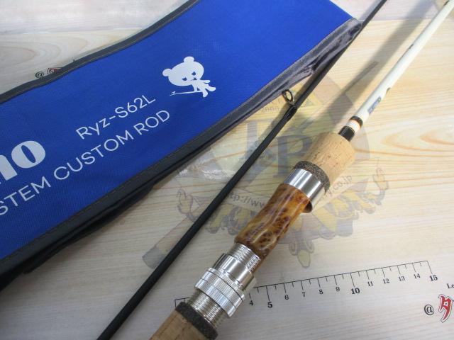 Rhyzmo Ryz-S62Lトラウトロッド コルクハンド　リズモ　保証書付き リズモ Ryz-S62L｜＠ベリーネット 日本最大新品中古釣具WEBショップ