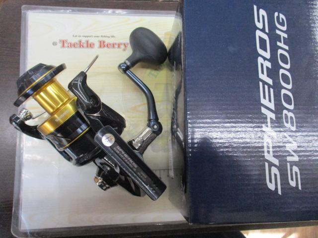 値下げしました！ 21スフェロスSW-8000HG スピニングリール 21スフェロスSW 8000HG｜＠ベリーネット 日本最大新品中古釣具WEBショップ