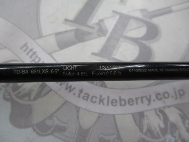 バトラー TD-BA661LXS｜＠ベリーネット 日本最大新品中古釣具WEBショップ