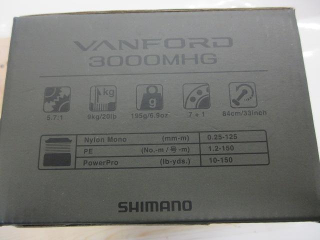 24ヴァンフォード 3000MHG｜＠ベリーネット 日本最大新品中古釣具WEB