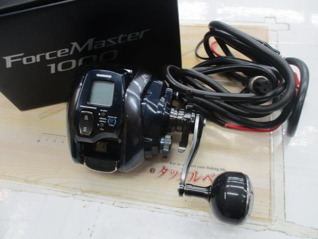 シマノ 21フォースマスター1000 新品・未使用 21フォースマスター1000｜＠ベリーネット 日本最大新品中古釣具WEBショップ