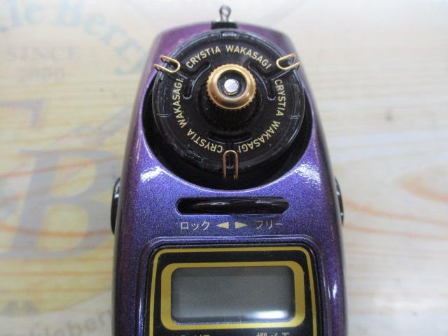 クリスティア ワカサギCR-PT2電動リール パープルムーブ