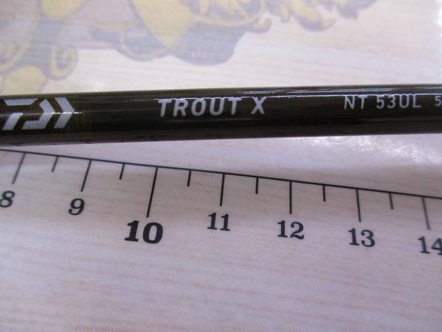 トラウトX NT 53UL・N