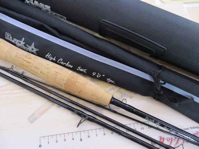 ブラックスターハイカーボン5WT9'0"4PC