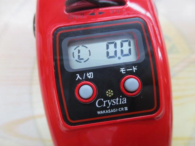 クリスティア ワカサギCR3+電動リール ソリッドレッド