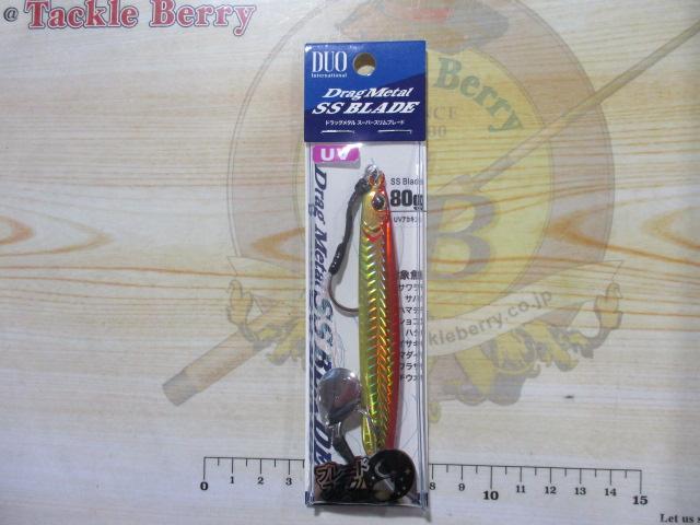 ドラッグメタルスーパースリムブレード80g#PFA0623UVアカキン