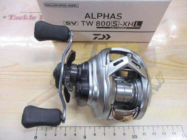 ALPHAS TW 800S-XHL ベイトリール ダイワ ベイトリール アルファス SV