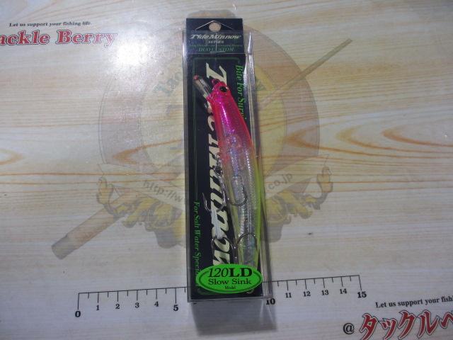 タイドミノー120LD#CLA0602クリアピンクヘッドチャート