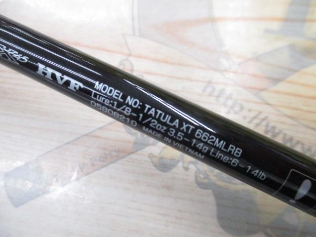 タトゥーラXT 662MLRB｜＠ベリーネット 日本最大新品中古釣具WEBショップ