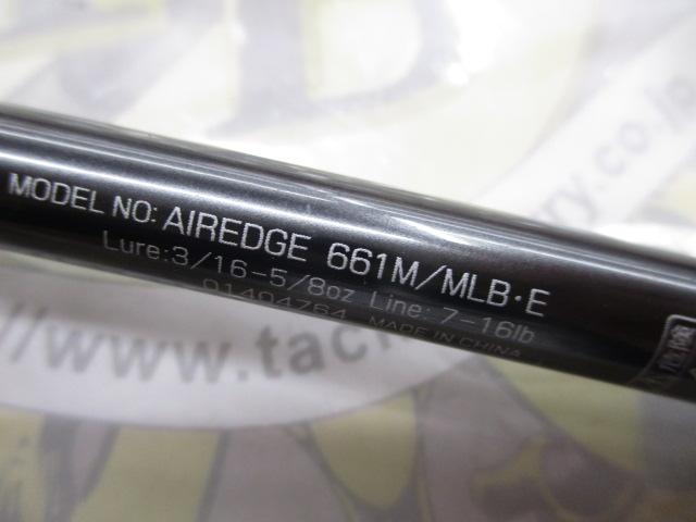 エアエッジ 661M/MLB・E｜＠ベリーネット 日本最大新品中古釣具WEBショップ