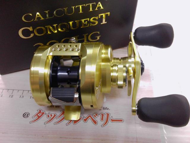 未使用】21 カルカッタ コンクエスト 200HG (右巻) シマノ シマノ