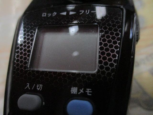 クリスティア ワカサギCRTR電動リール ソリッドブラック/ブルーグラデーション