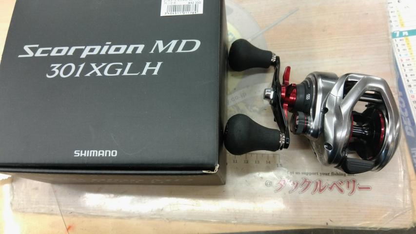 21スコーピオンMD 301XG LH(ロングハンドル)