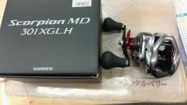 21スコーピオンMD 301XG LH(ロングハンドル)