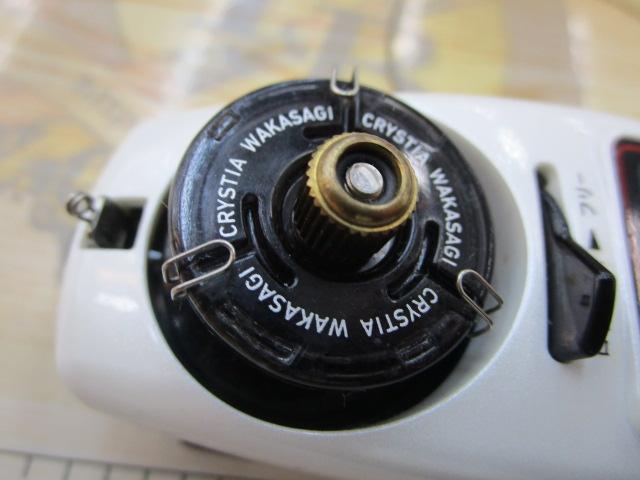 クリスティア ワカサギCR3電動リール パールホワイト