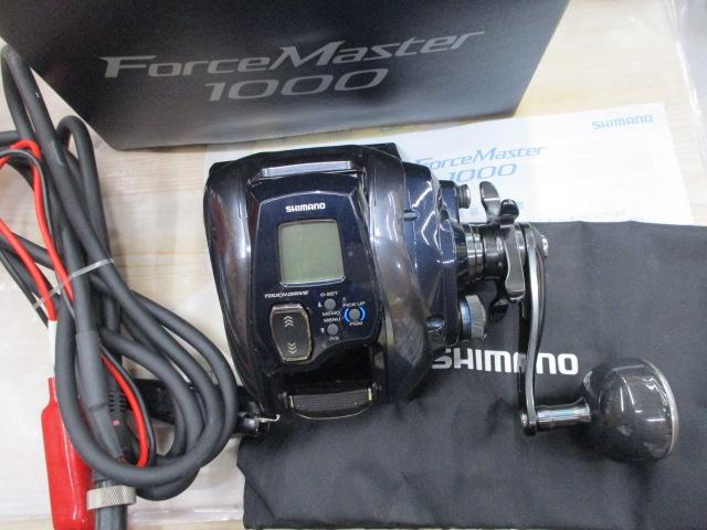 シマノ 21フォースマスター1000 新品・未使用 21フォースマスター1000｜＠ベリーネット 日本最大新品中古釣具WEBショップ