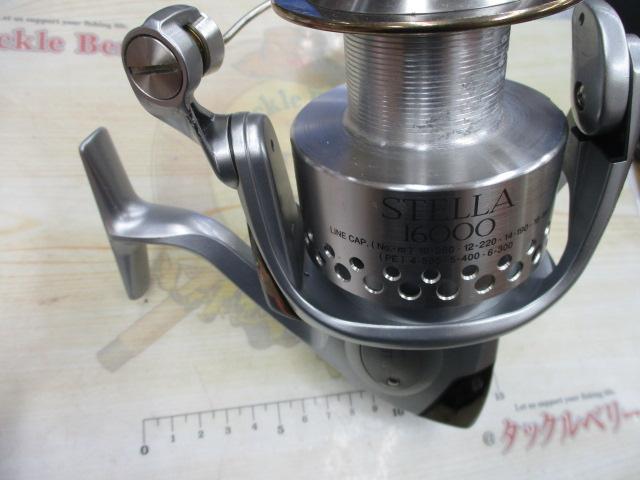 98 SHIMANO STELLA 16000スピニングリール 98ステラ 16000H｜＠ベリーネット 日本最大新品中古釣具WEBショップ
