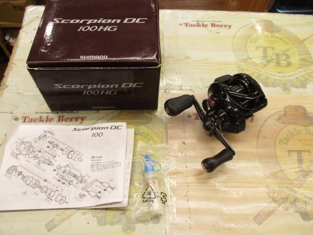 17スコーピオンDC 100HG｜＠ベリーネット 日本最大新品中古釣具WEBショップ