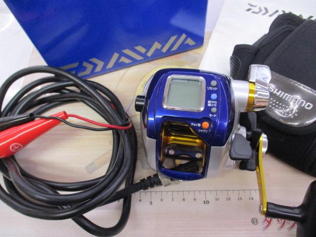 ダイワ　ハイパータナコン400f 中古　peライン付き　動作確認済み ダイワ ハイパータナコン400f 中古 peライン付き 動作確認済み