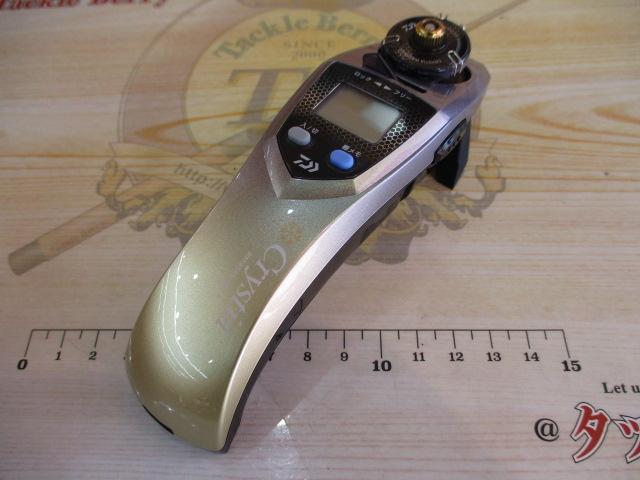 クリスティア ワカサギCRTR電動リール ムーブ/シャンパンゴールドグラデーション