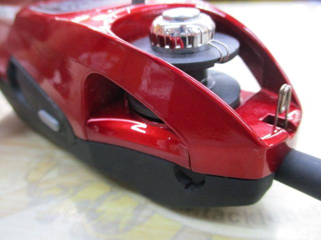 攻棚ワカサギNCプラス電動 メタリックレッド
