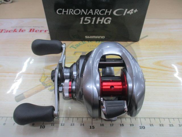 シマノ ベイトリール クロナークCI4+151HG 箱付 左利き 14クロナークCI4+ 151HG｜＠ベリーネット 日本最大新品中古釣具WEBショップ
