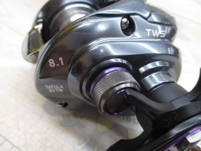 リ*ス様 DAIWA タトゥーラSV TW 8.1 送料無料　　中古 タトゥーラ SV TW 8.1R｜＠ベリーネット 日本最大新品中古釣具WEBショップ