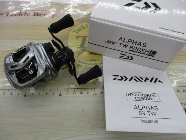 20 アルファス sv tw 800XHL 20 アルファス sv tw 800XHL ダイワ アルファス SV TW 800XHL (リール