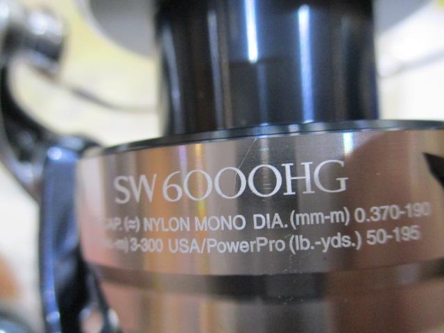 シマノ ツインパワーSW 6000HG 未使用品 （新品ライン/リーダー付き