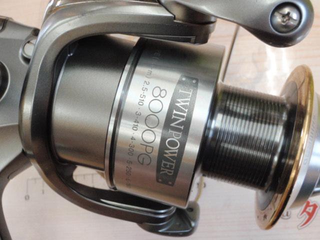 02ツインパワー 8000PG｜＠ベリーネット 日本最大新品中古釣具WEBショップ