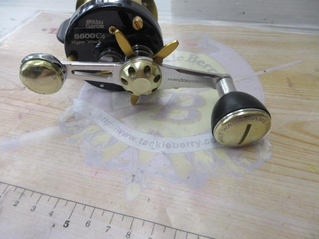 【中古品】アブガルシア アンバサダー 5600C4 ハイパーウィンチ 釣り具 5600C4 HyperWinch ブラック/ゴールド｜＠ベリーネット 日本最大新品