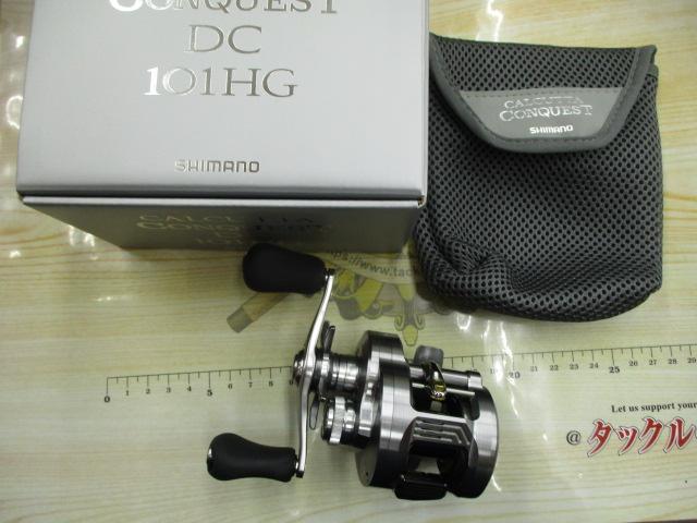 7月購入 極美品】26カルカッタコンクエスト DC 101HG LEFT 左 シマノ