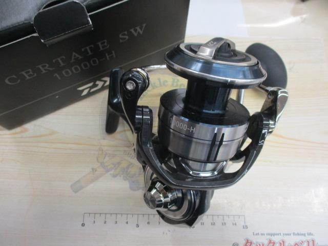 ダイワ 21 CERTATE SW 10000-H スピニングリール「中古品」 21