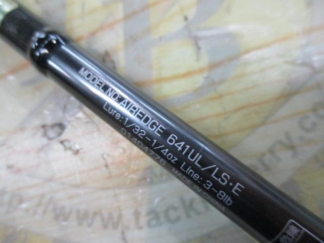 エアエッジ 641UL/LS・E｜＠ベリーネット 日本最大新品中古釣具WEBショップ