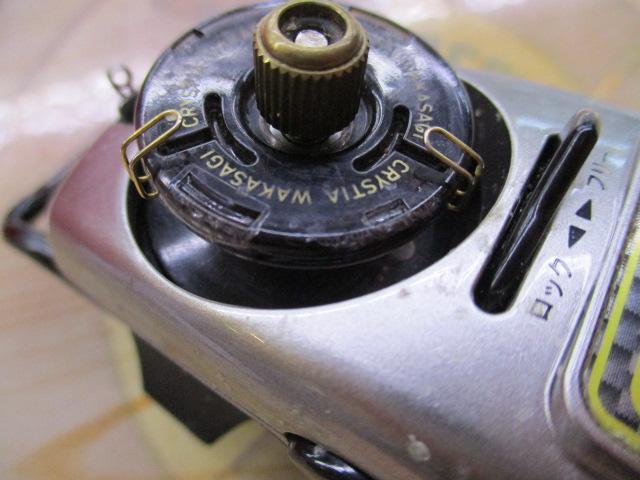 クリスティア ワカサギCR-PT2α電動リール メタリックシルバー